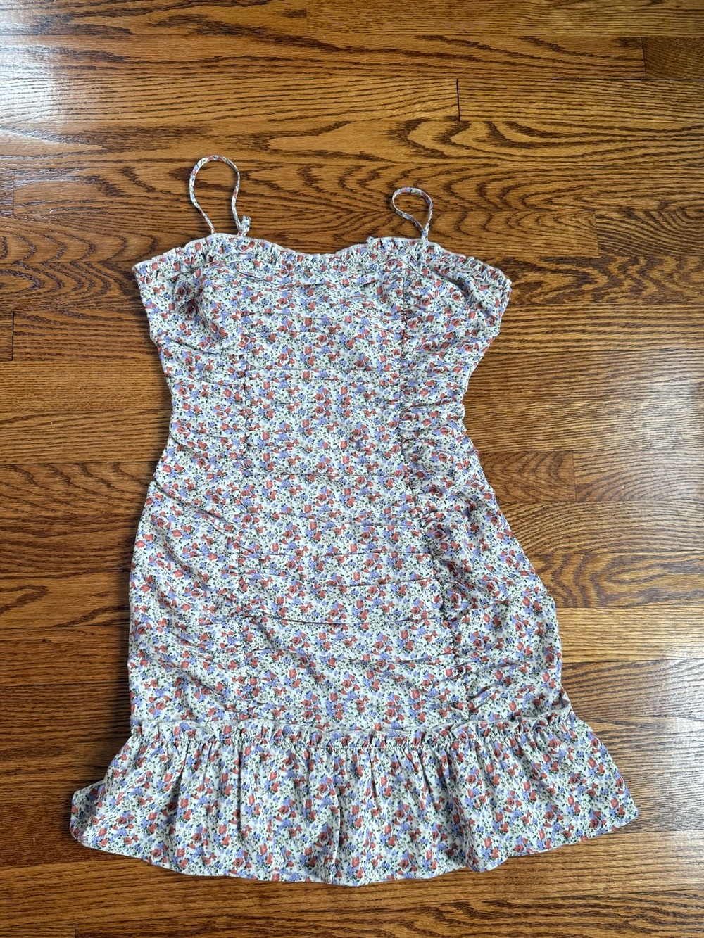 Fashion Nova Spring Into Beauty Floral Mini Dress Coquette Bodycon Cottage S - Picture 3 of 12